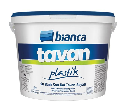BİANCA TAVAN PLASTİK BEYAZ 1 KG
